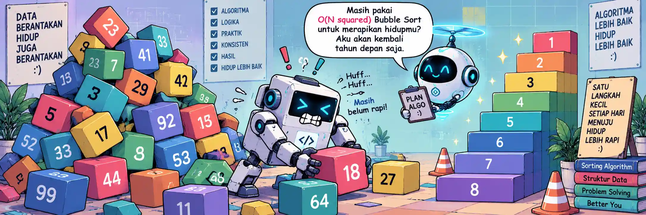 Struktur Data & Algoritma: Algoritma Pengurutan Dasar (Sorting)
