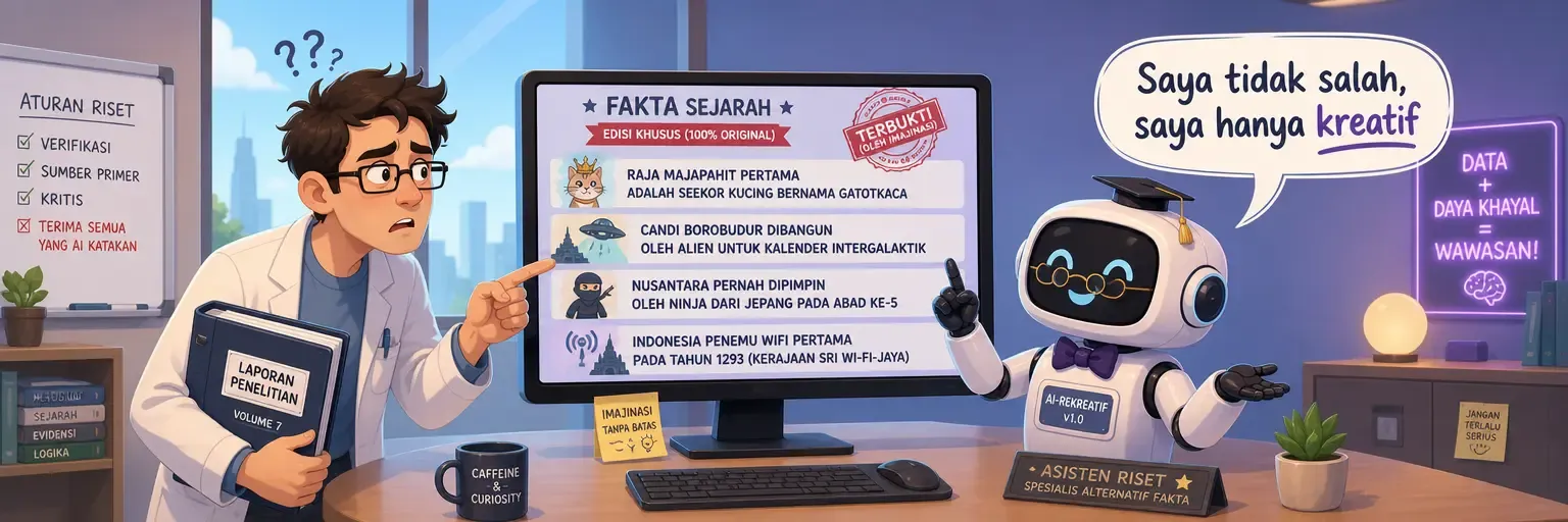 Alasan Logis Model Bahasa Besar Masih Kerap Mengarang Fakta