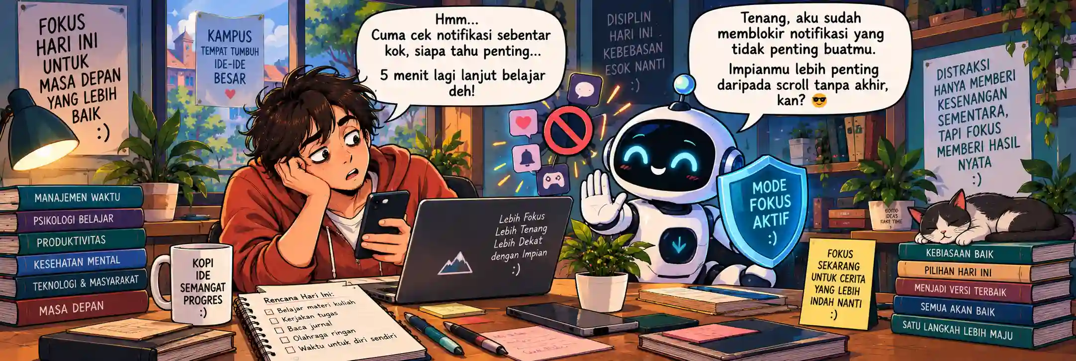 Estetika Humanisme: Mindfulness and Focus