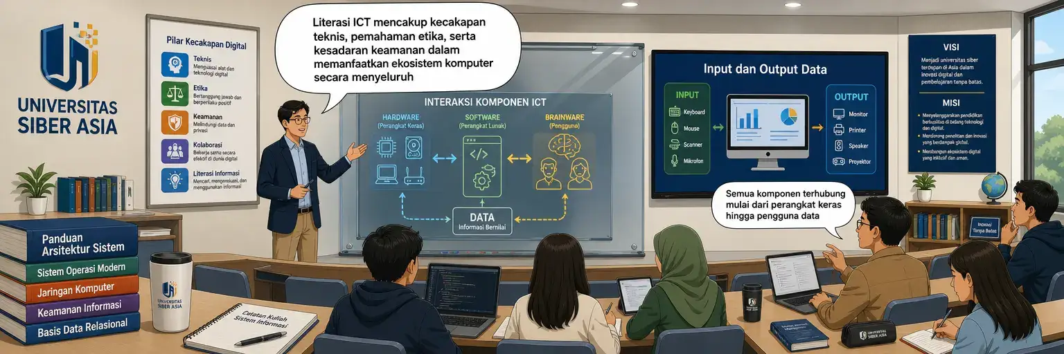 ICT Leteracy: Fondasi Kompetensi Digital dan Ekosistem Perangkat Komputer