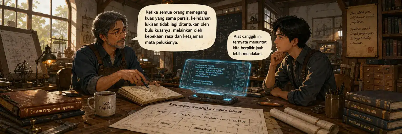 Ketika Kepintaran Mesin Menjadi Komoditas Biasa
