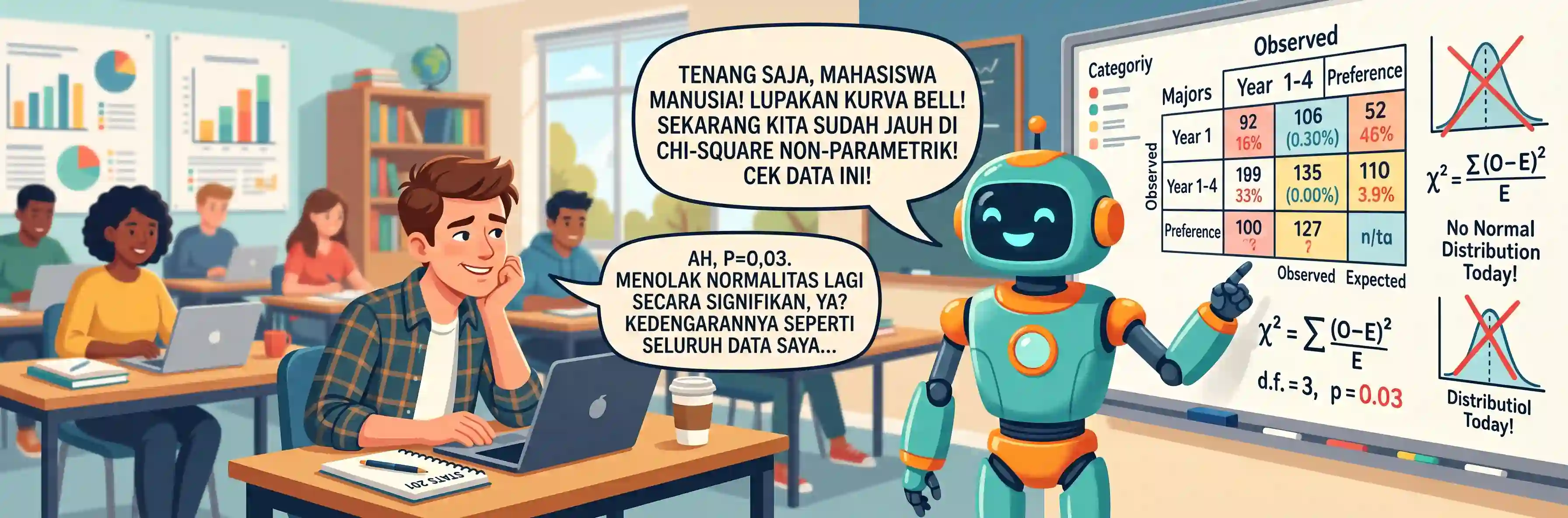 Statistika dan Probabilitas: Statistik Non-Parametrik