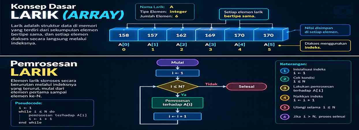 Struktur Data & Algoritma: Array (Larik)