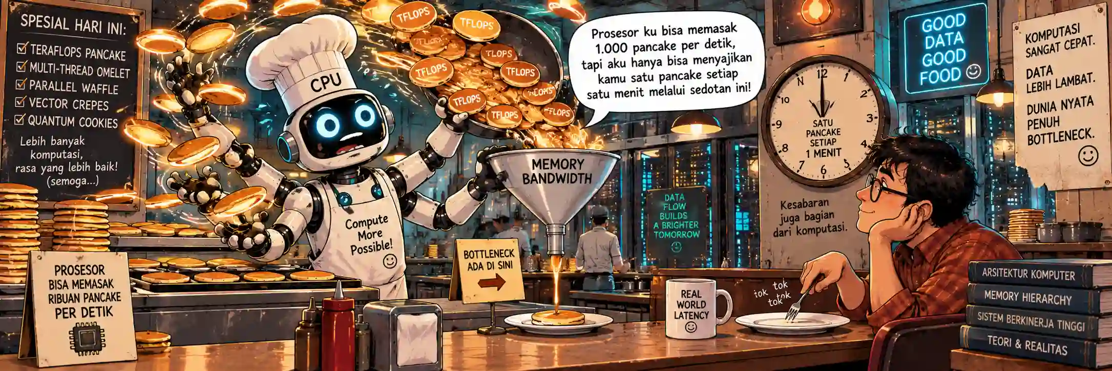 Arsitektur Bandwidth Menentukan Batas Baru Komputasi