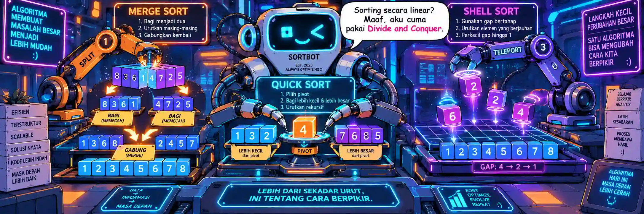 Struktur Data & Algoritma: Pengurutan Lanjutan (Sorting)