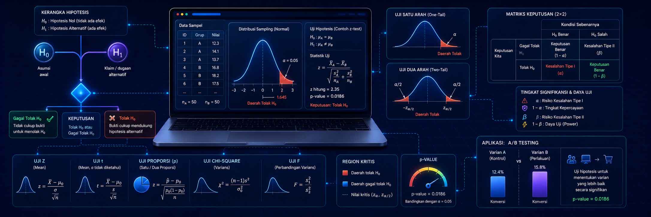 Statistika dan Probabilitas: Pengujian Hipotesis