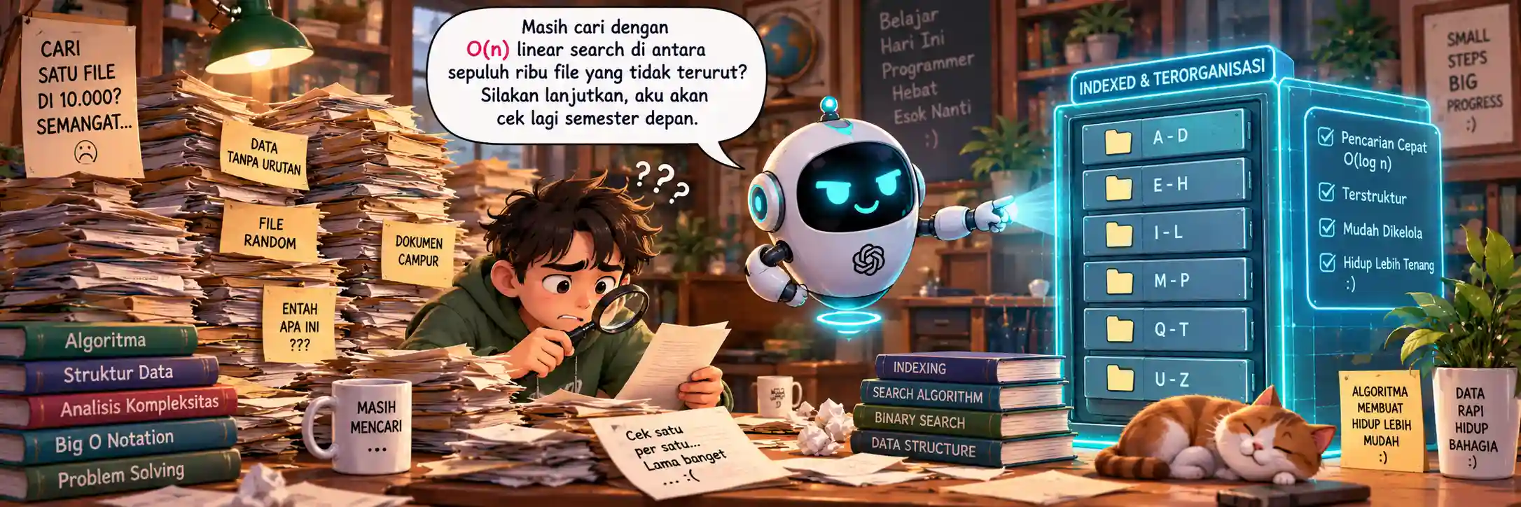 Struktur Data & Algoritma: Notasi Big-O dan Algoritma Searching