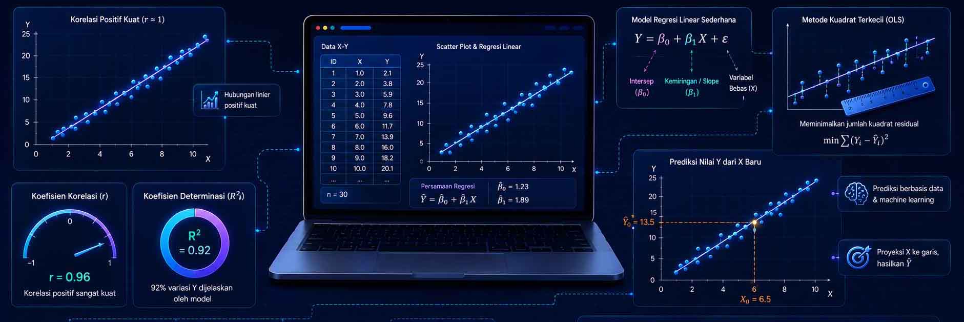 Statistika dan Probabilitas: Regresi Linear Sederhana