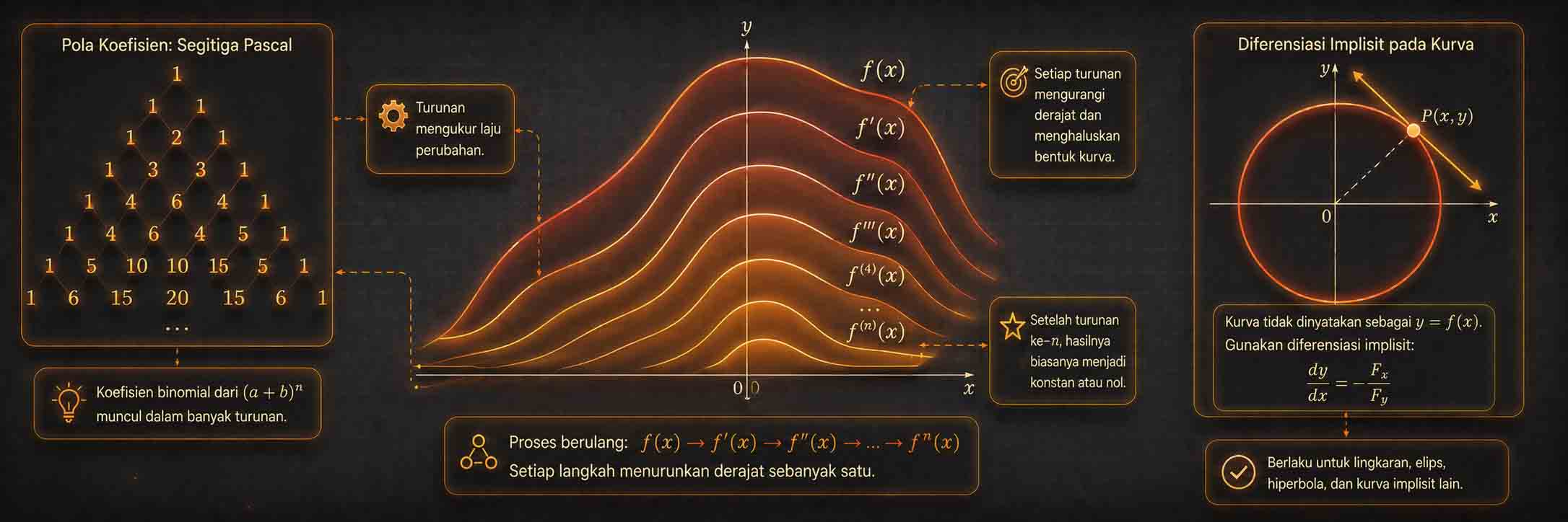 Kalkulus: Turunan Tingkat Tinggi dan Diferensiasi Implisit