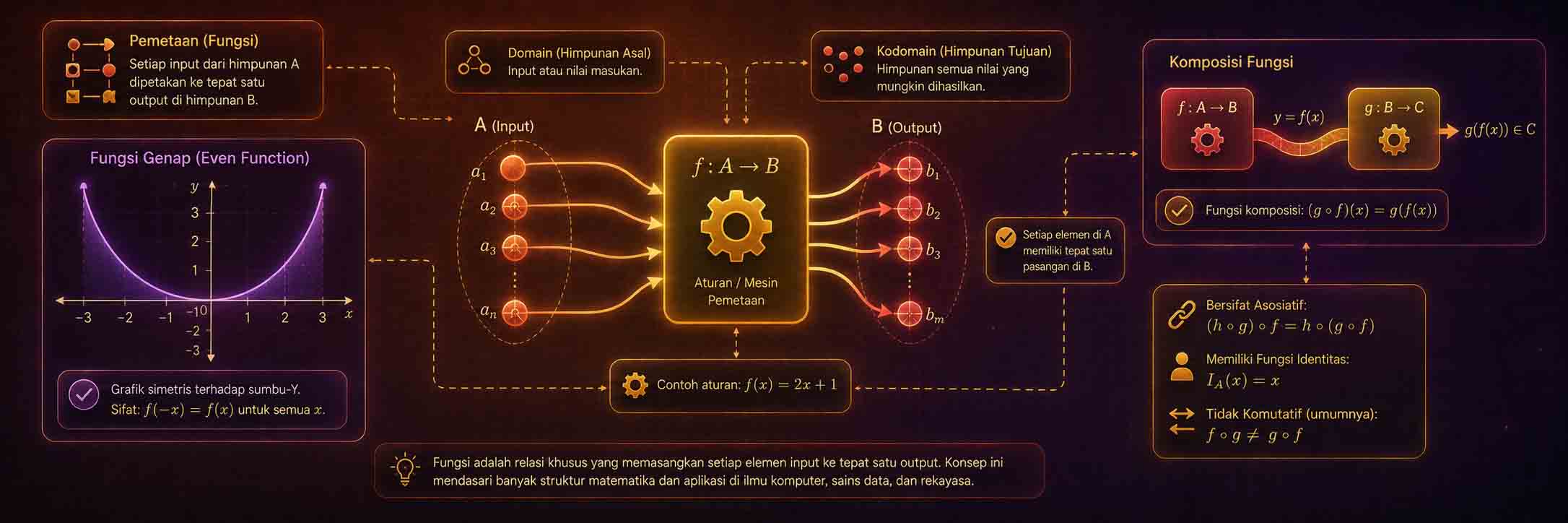 Kalkulus: Pengertian Fungsi, Jenis, dan Operasinya