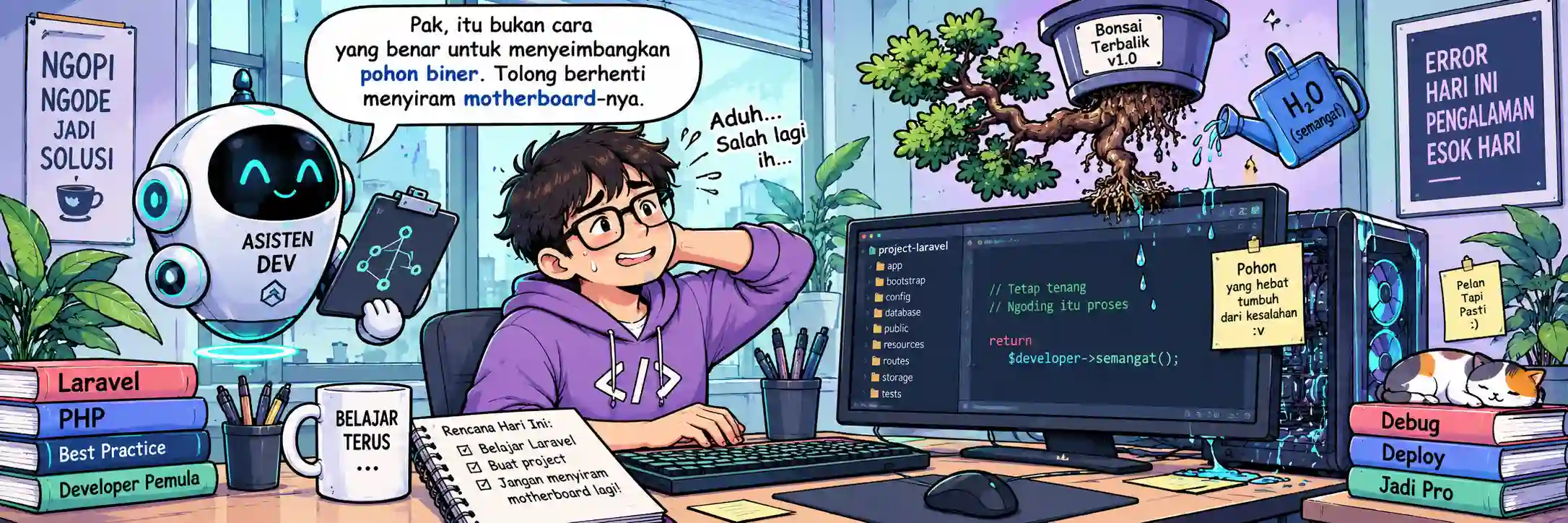 Struktur Data & Algoritma: Konsep Hierarki dan Operasi Tree