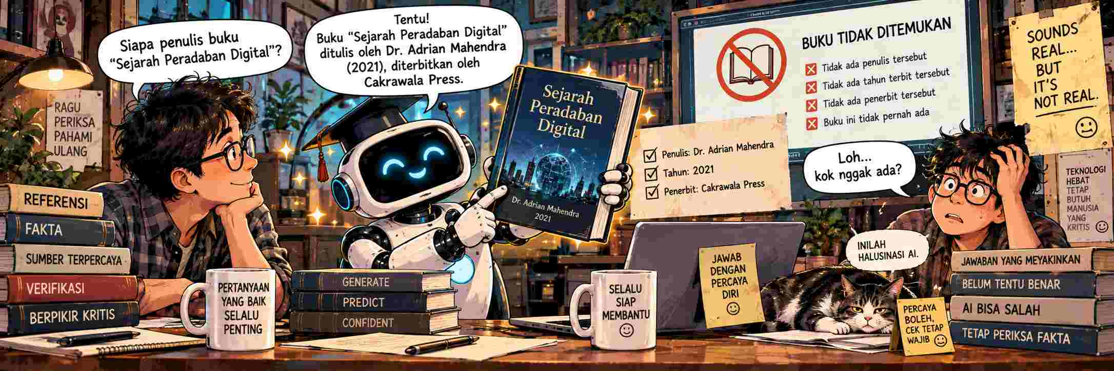 Kenapa AI Secanggih Apapun Masih Suka Berhalusinasi