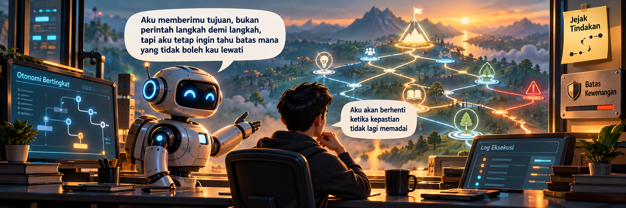 Kecerdasan Buatan Otonom Dalam Lanskap Komputasi Modern